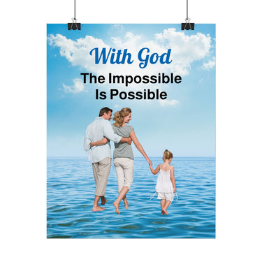 Poster, Walk on Water Family